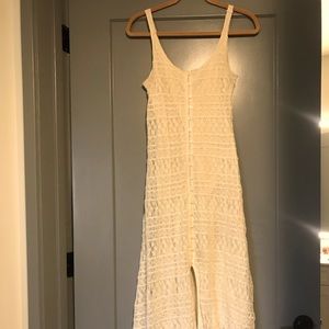 Abercrombie & Fitch Maxi White Summer Dress
